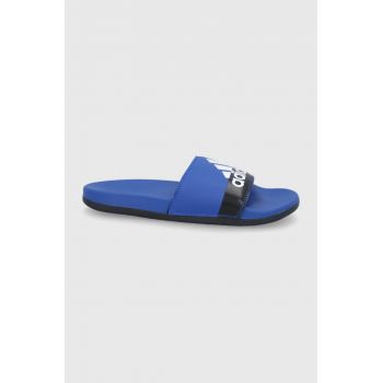 Adidas Papuci Adilette Comfort GV9713 bărbați, culoarea albastru marin