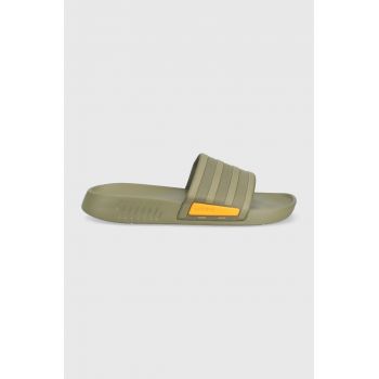 adidas Performance papuci GZ1168 barbati, culoarea verde