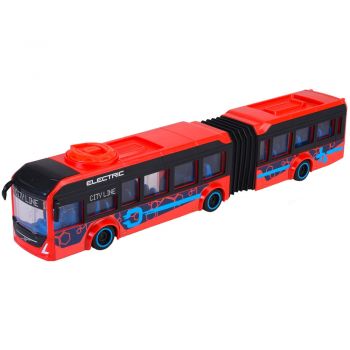 Autobuz Dickie Toys Volvo City Bus 40 cm rosu la reducere