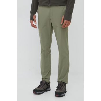 Helly Hansen pantaloni de exterior Campfire 2.0 barbati, culoarea verde