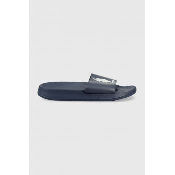 U.S. Polo Assn. papuci barbati, culoarea albastru marin