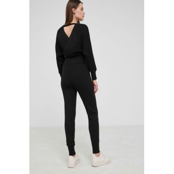 Answear Lab compleu femei, culoarea negru