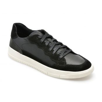 Pantofi GEOX negri, U36AGA, din material textil