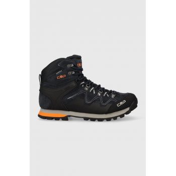 CMP pantofi Athunis Waterproof barbati, culoarea albastru marin, izolat