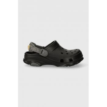 Crocs slapi copii 207458 All Terrain Clog K culoarea negru