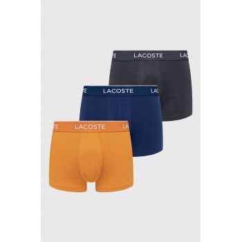 Lasoste boxeri (3-pack) barbati, culoarea portocaliu