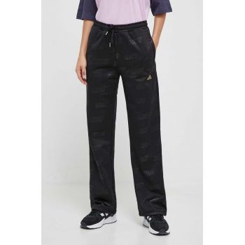 adidas pantaloni de trening culoarea negru, modelator ieftin