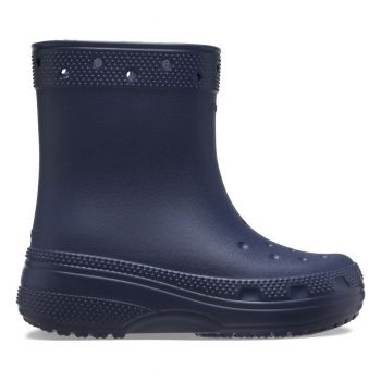 Cizme Crocs Classic Boot Kids Albastru - Navy ieftine