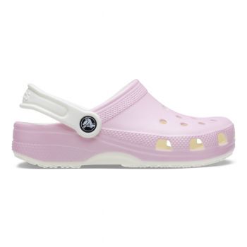 Saboti Crocs Classic Glow in the Dark Clog Kids Roz - Flamingo ieftini