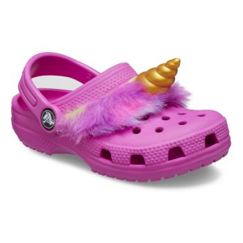 Saboti Crocs Classic I AM Unicorn Clog Kids Roz - Juice ieftini