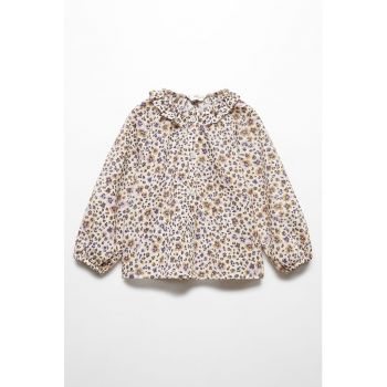Bluza de bumbac cu model floral Momo ieftina