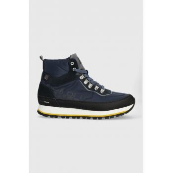 Napapijri pantofi SNOWJOG barbati, culoarea albastru marin, NP0A4HV1.B3A de firma originale