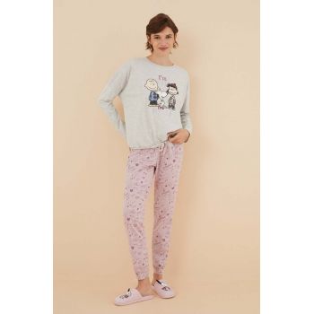 women'secret pijamale de bumbac Snoopy bumbac, 3136948