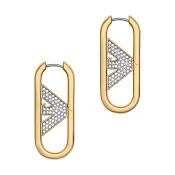 Cercei drop cu zirconia