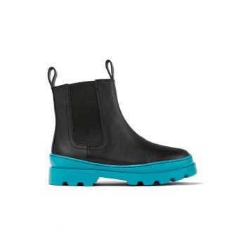 Ghete din piele cu fermoar Brutus 8537
