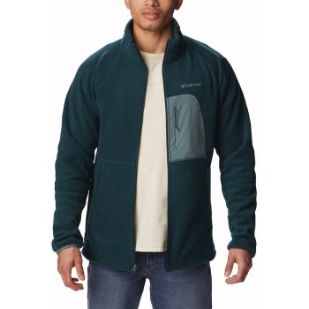 Bluza sport din material fleece cu fermoar pentru drumetii si trekking Rapid Expedition