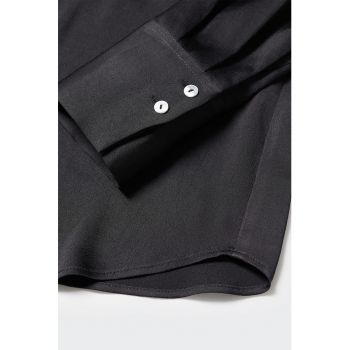 Camasa vaporoasa de satin Ideale