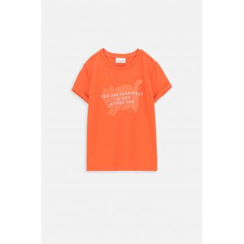 Coccodrillo tricou copii culoarea portocaliu