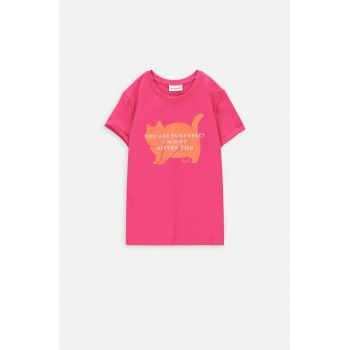 Coccodrillo tricou copii culoarea roz