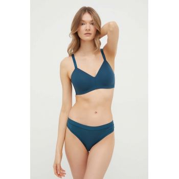 Dkny sutien culoarea turcoaz, neted de firma original