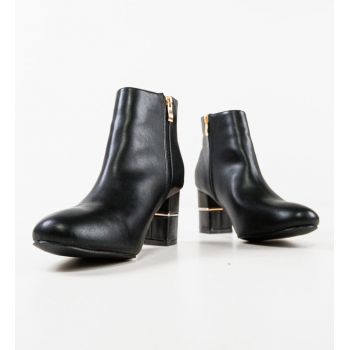 Botine dama Murray Negre