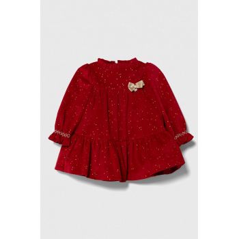Mayoral rochie bebe culoarea rosu, mini, evazati
