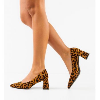 Pantofi dama Adria Animal Print ieftini