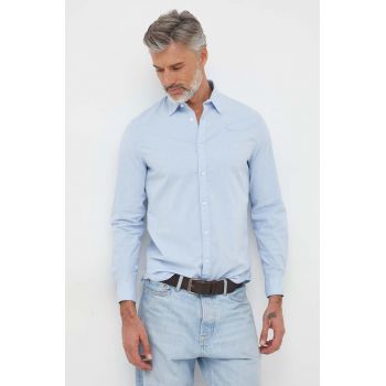 Pepe Jeans camasa Coventry barbati, cu guler clasic, slim