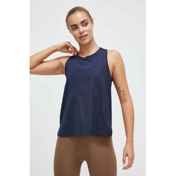 Casall top de antrenament Breeze culoarea albastru marin de firma original