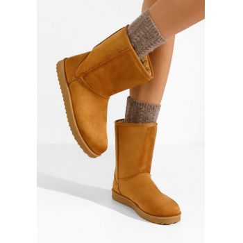 Cizme tip ugg Ozira negre