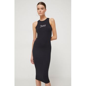 Juicy Couture rochie culoarea negru, mini, mulata