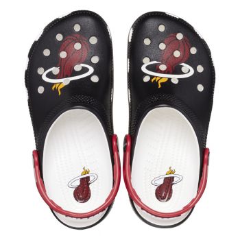 Saboti Crocs Classic NBA Miami Heat Clog Negru - Black la reducere