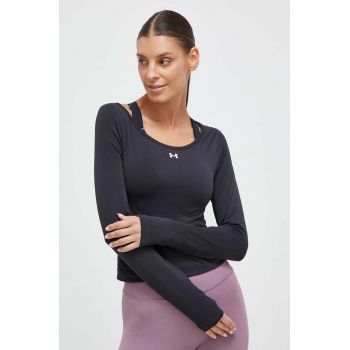 Under Armour mânecă lungă de antrenament culoarea negru