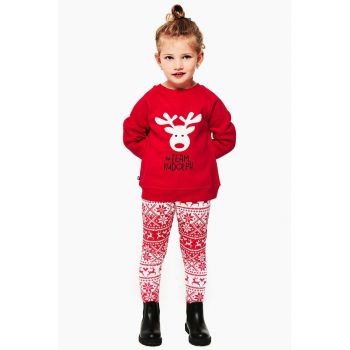 Bluza de trening cu imprimeu Rudolf