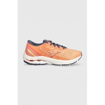 Mizuno pantofi de alergat Wave Equate 7 culoarea portocaliu de firma originali