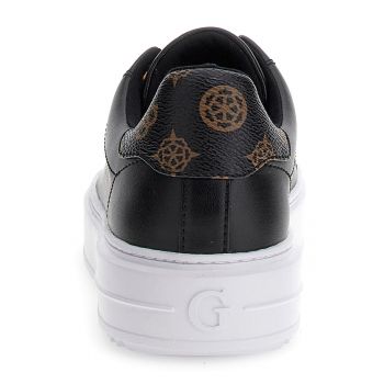 Pantofi sport de piele ecologica cu detalii monograma