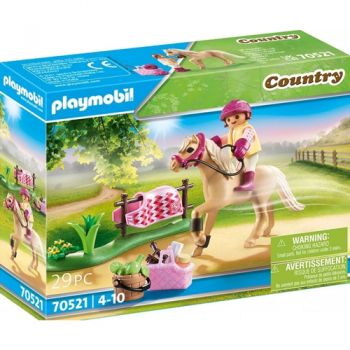 Set de Constructie Playmobil Figurina Colectie Ponei de Calarie German