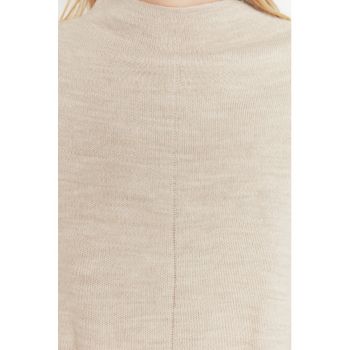 Set de pulover cu maneci cazute si pantaloni cu croiala ampla