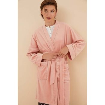 women'secret halat Mix & Match culoarea roz, 3146502 de firma original