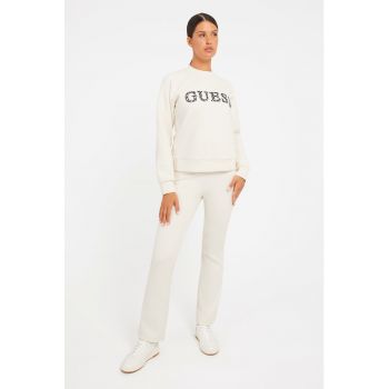 JEANS - Bluza cu logo pe piept pentru fitness