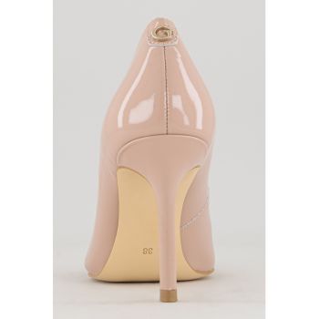 Pantofi din piele lacuita cu toc stiletto Dafne