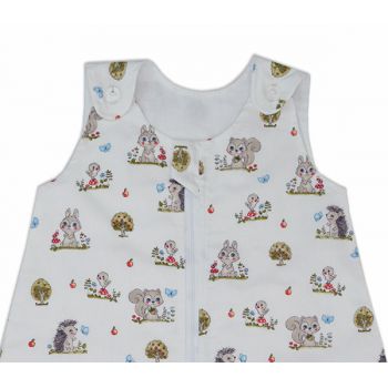 Sac de dormit copii 1.5 tog Little Friend din bumbac 95 cm