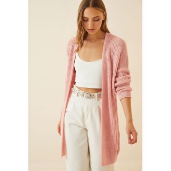 Cardigan lung fara inchidere
