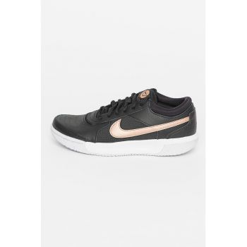 Pantofi cu garnituri de piele - pentru tenis Zoom Court Lite