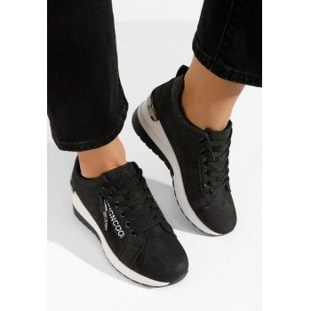 Sneakers cu platforma Sevima albastri