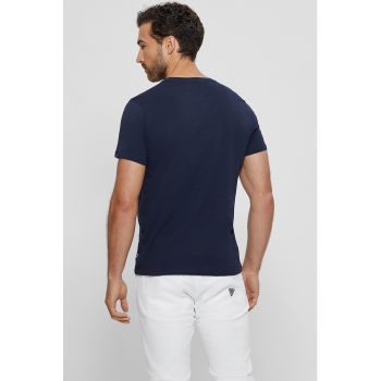 Tricou cu imprimeu logo holografic