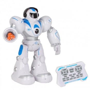 Robot cu Telecomanda 28 de Functii, Albastru - Nurio