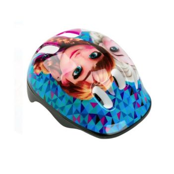 Casca de protectie pentru copii, Imprimeu Frozen II,Multicolor, 52-56 cm