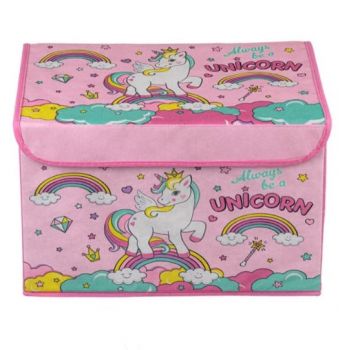 Cutie depozitare cu capac, Design Unicorn,40x30x20 cm