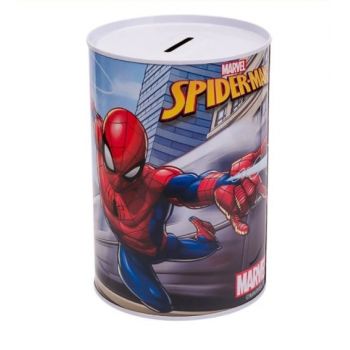 Pusculita metalica, Imprimeu Spiderman, 10x15 cm